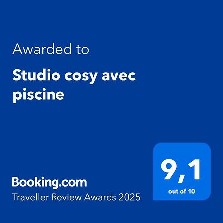 Studio Cosy Avec Piscine Saint-Joseph Eksteriør billede