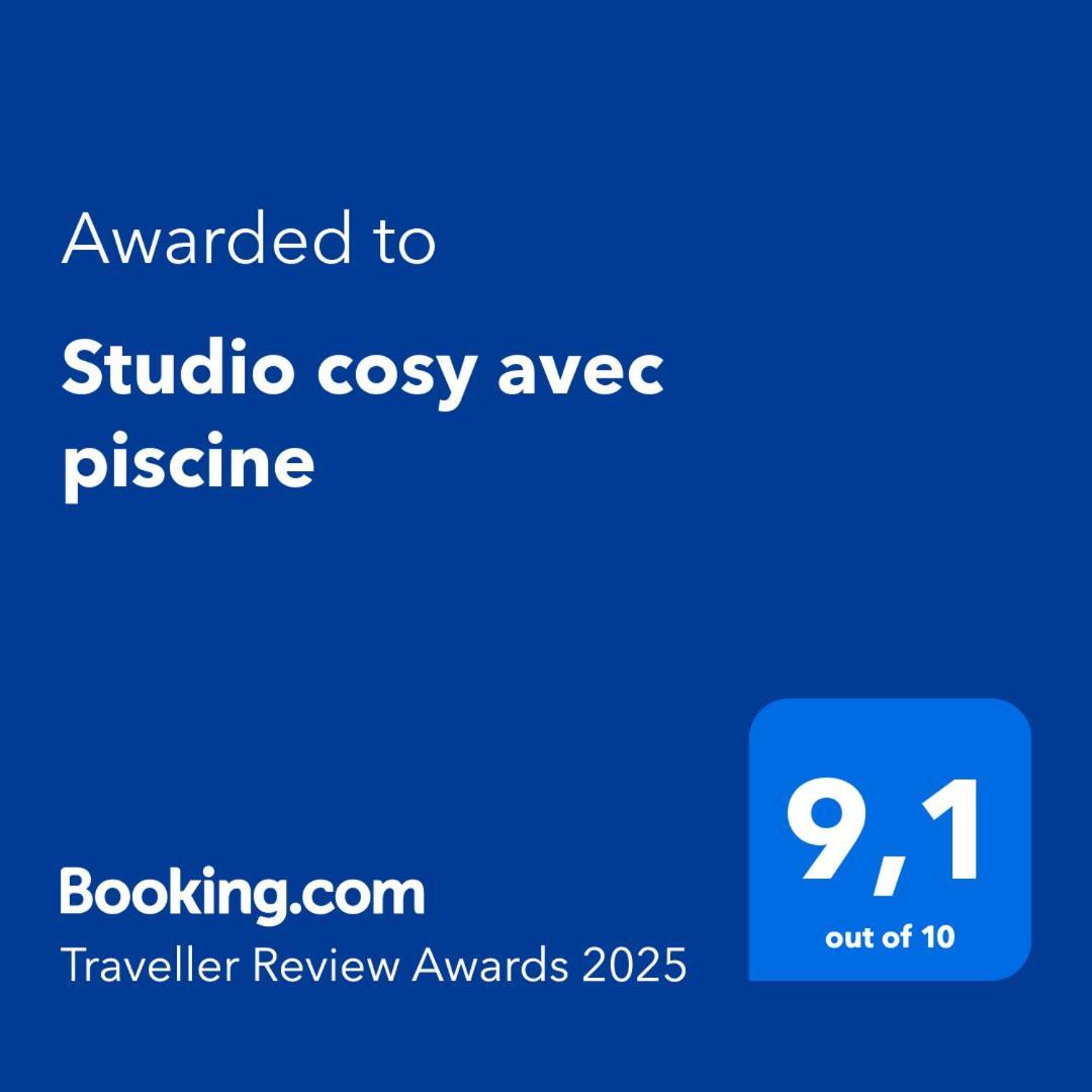 Studio Cosy Avec Piscine Saint-Joseph Eksteriør billede